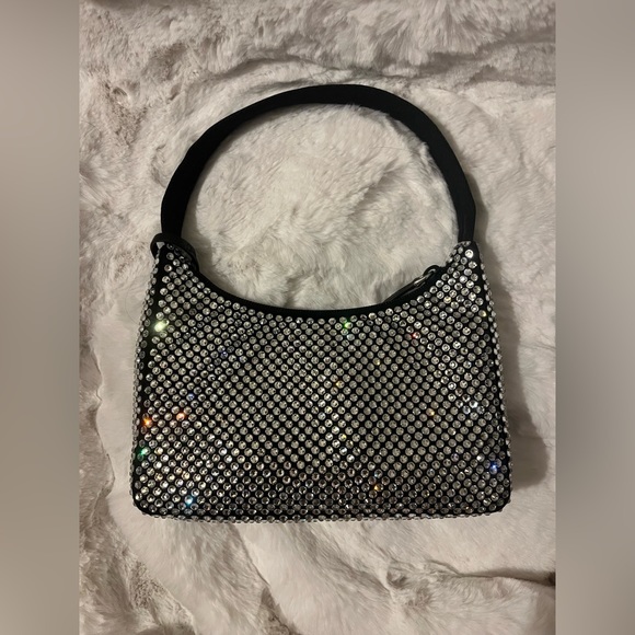 Brand New Prada Reedition Crystal bag in black - Picture 12 of 13